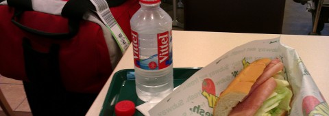 Subway-frukost